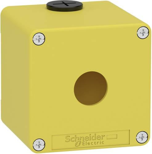 Schneider Electric XAPK1501 Leergehäuse aus Metall in Gelb, B/T/H: 80,0 x 77,0 x 80,0 cm - Bild 1
