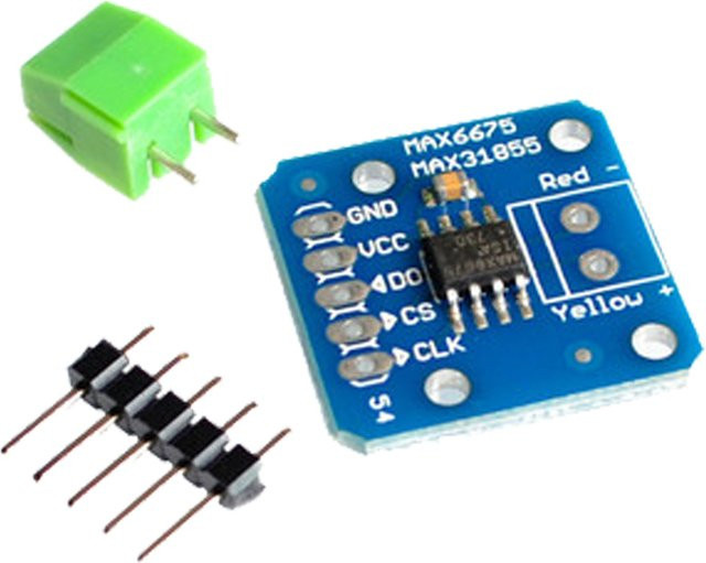 Si Tai&SH MAX31855 MAX6675 Modul K Typ Thermoelement Temperatursensor in Blau - Bild 1