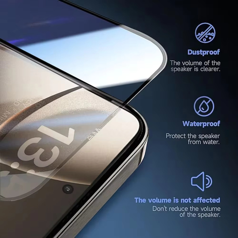 2 Stück Displayschutzfolie aus gehärtetem Glas für Xiaomi 15T, 15T Pro, 14T, 13T und 11T Pro, transparent - Bild 3