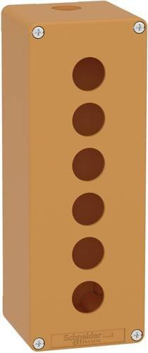 Schneider Electric XAPO4506 Leergehäuse aus Metall in Orange - Bild 1