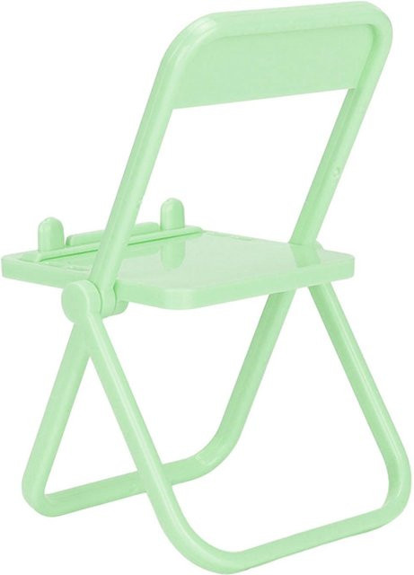 OutsideWorld Handyhalter in Stuhlform, faltbarer Schreibtisch-Handy-Ständer, Farbe: Grün - Bild 1