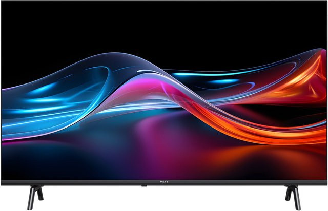 Metz Roku TV 40MTF3001Z Smart-TV mit LED-Technik, Full HD, 100 cm (40 Zoll), Schwarz/Blau - Bild 1