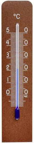 TFA Dostmann Analoges Innenthermometer in Nussbaum Braun 12.1057.03 - Bild 1