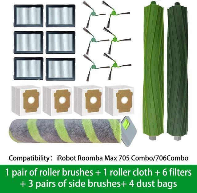 iRobot Roomba Max 700 Series Combo Zubehör und Ersatzteile Multicolor - Bild 1