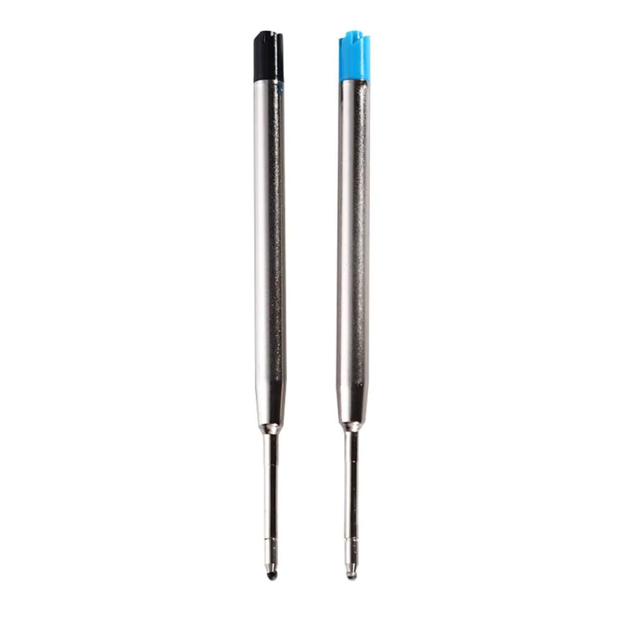 Kreativer Metall-Gelstift im Business-Stil mit blauer oder schwarzer Tinte inklusive Nachfüllung - Bild 4
