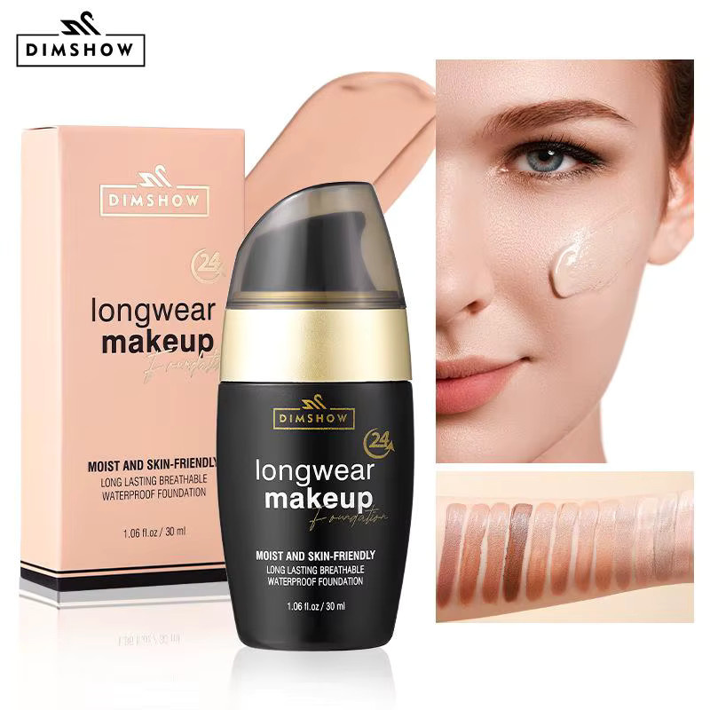 DIMSHOW Foundation, 30 ml, Feuchtigkeitsspendend, Natürliches Finish - Bild 3