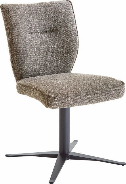 Polsterstuhl STUDIO-LINE von NIEHOFF in Grau mit Jaquard-Stoffkombination, B/T/H: 59,0 x 48,0 x 88,0 cm - Bild 1