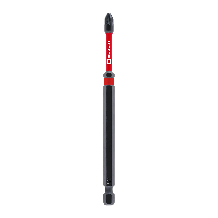 Einhell Impact Bit mit Doppel-Torsion PZ2 in Rot, Länge: 120 mm - Bild 2