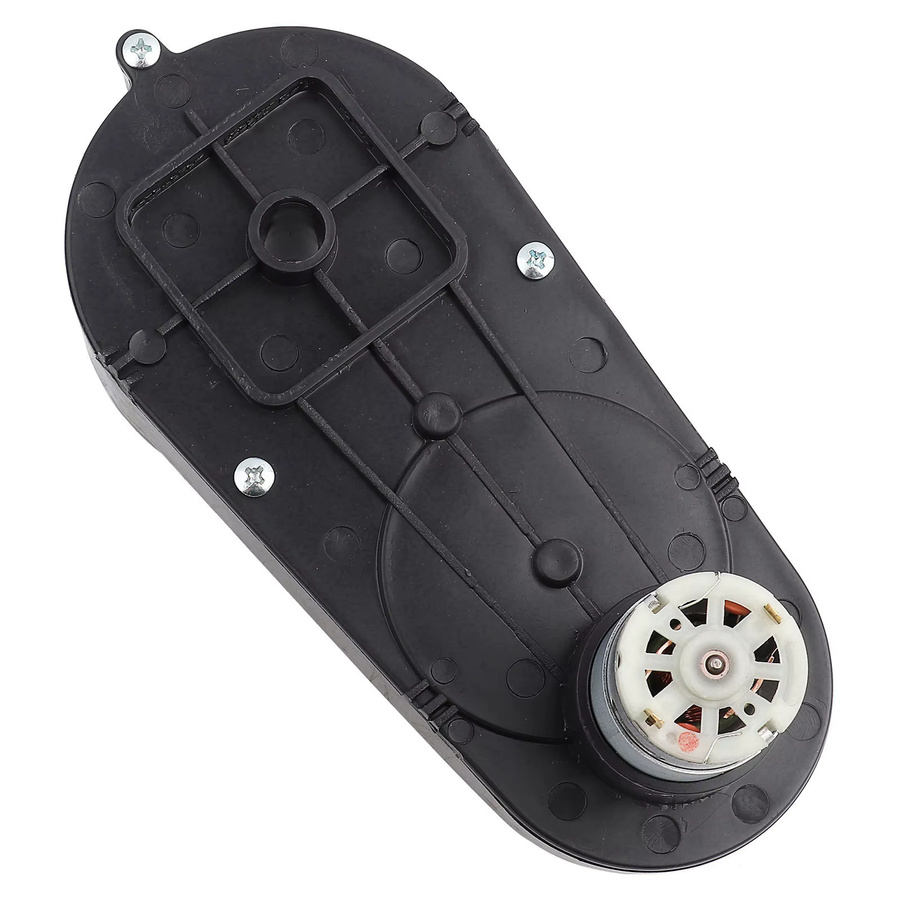 Aramox Getriebe für Elektromotoren, RS390 Elektromotor, Schwarz - Bild 3