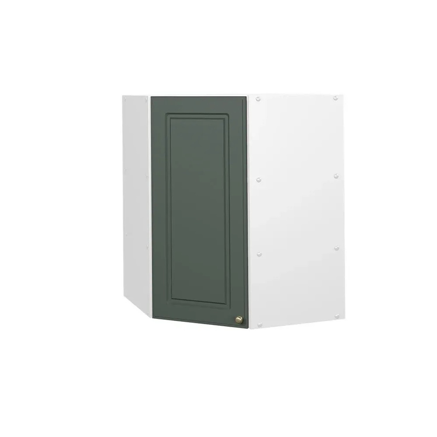 Vicco Eckhängeschrank Fame-Line Landhaus Weiß Grün-Gold mit Softclose-Scharnieren und Einlegeboden Breite: 57 cm, Höhe: 72 cm, Tiefe: 52 cm - Bild 3