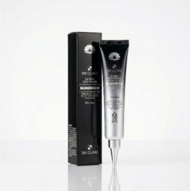 3W CLINIC Black Pearl Augencreme mit schwarzem Perlenextrakt, 40 ml - Bild 1