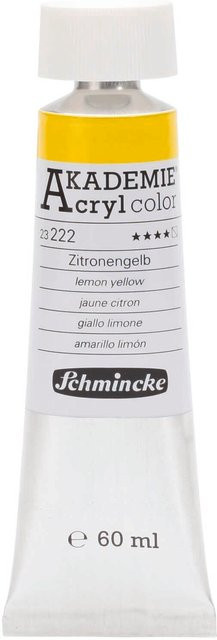 Schmincke Akademie Acrylcolor Zitronengelb 60 ml - Bild 1
