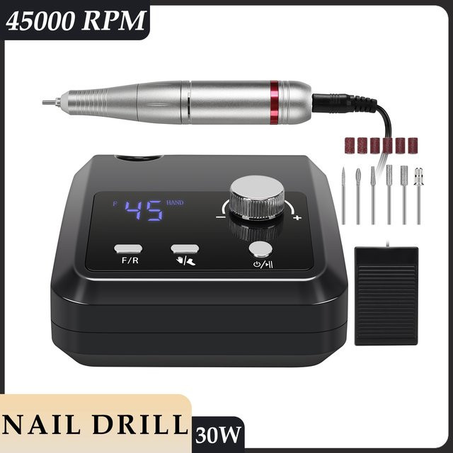 DianaBeauty Nagelbohrmaschine mit LCD-Bildschirm, 30W, Unisex - Bild 1