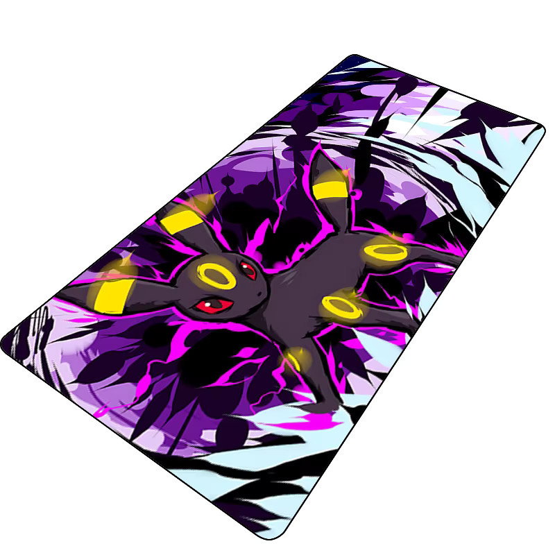 Bandai Gaming-Mauspad XXL Umbreon Anime Schreibtischunterlage Schwarz Multicolour - Bild 2