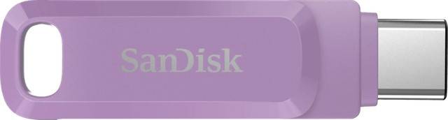 SanDisk Ultra Dual Drive USB-C USB-A Flash Drive 512GB Lavender - Bild 1