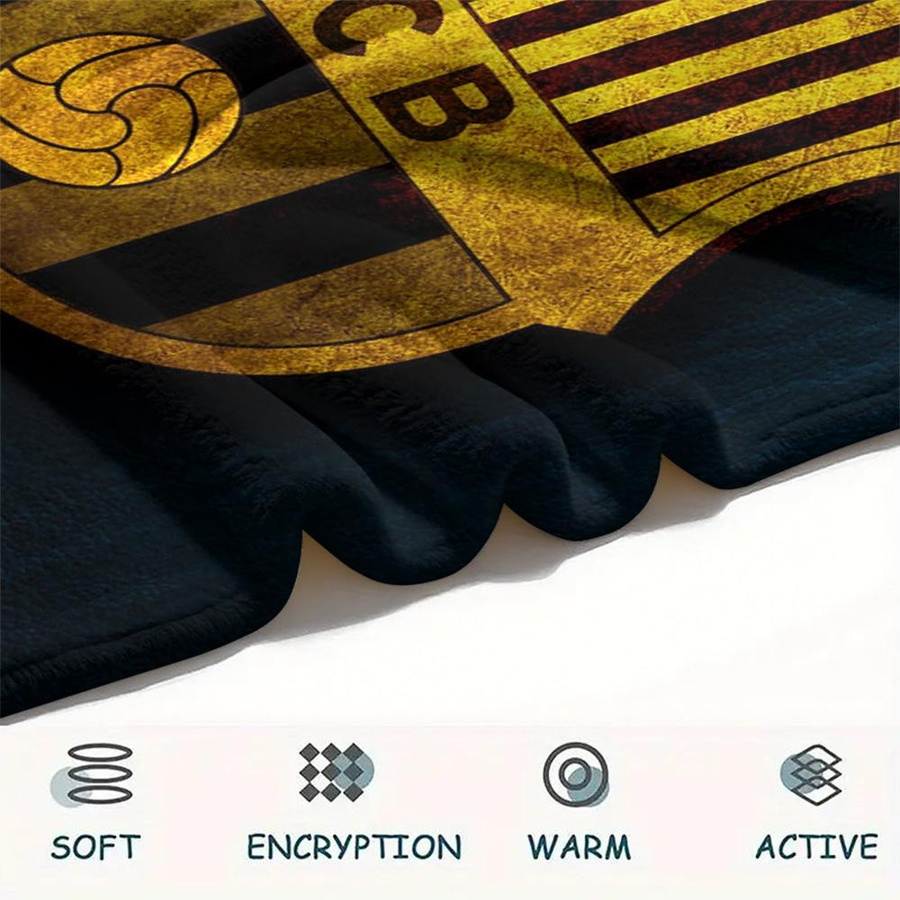 FC Barcelona Flanellblanke mit Aufdruck B/B: 150 x 200 cm - Bild 4