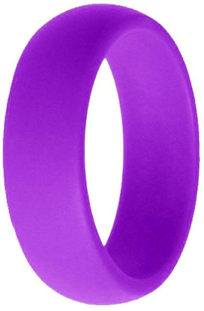 SCIONE Silikonring, 8 mm, violett, Unisex - Bild 1