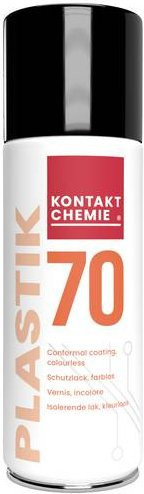 Kontakt Chemie PLASTIK 70 74313-AA Isolier- und Schutzlack, transparent, 400 ml - Bild 1