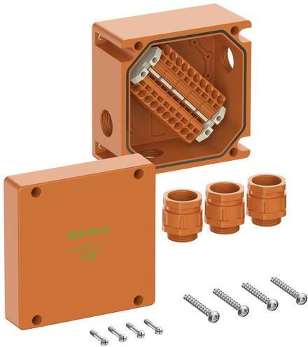 Spelsberg Abzweigkasten Orange IP66 B/T/H: 11,0 x 16,0 x 16,0 cm - Bild 1