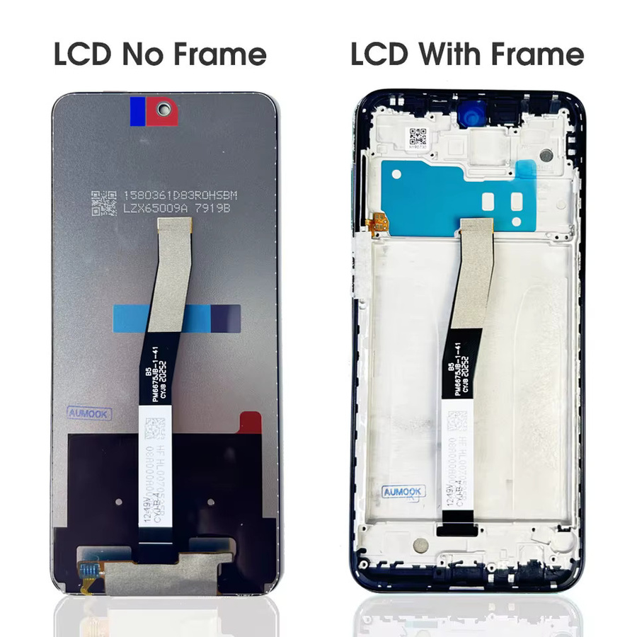 Xiaomi Redmi Note 9S M2003J6A1G und Redmi Note 9 Pro M2003J6B2G LCD Display mit Touchscreen Digitizer in Schwarz, 6,67 Zoll - Bild 3