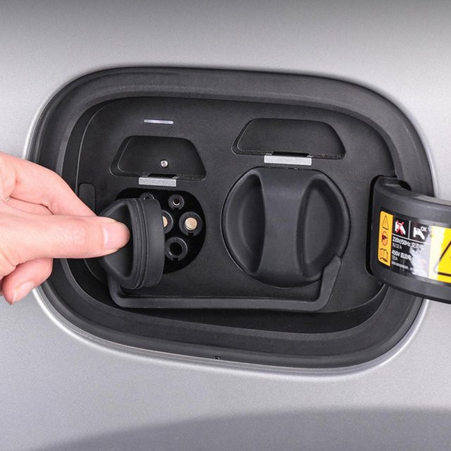 Leading Ideal Ladeschutzabdeckung für LiXiang L7 L8 L9, wasserdichte und staubdichte Gummiabdeckung für das Autoladegerät, Schwarz - Bild 1