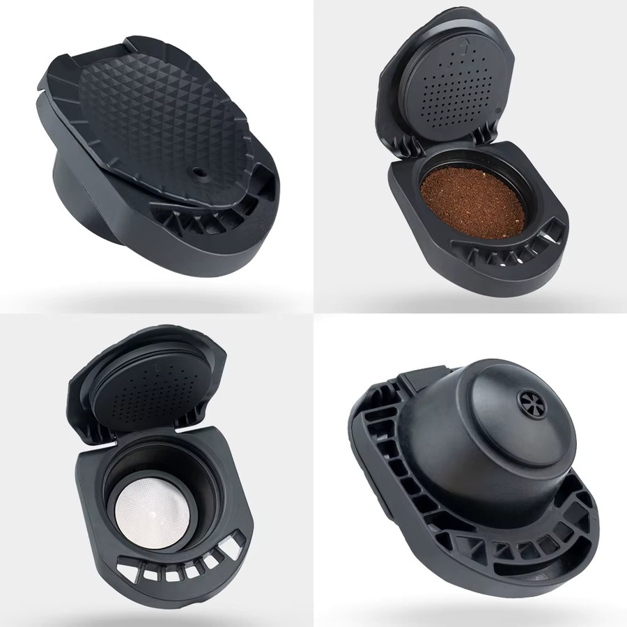 Icafilas wiederverwendbarer Kapseladapter für Dolce Gusto Piccolo XS und Genio S Maschinen in Schwarz - Bild 3