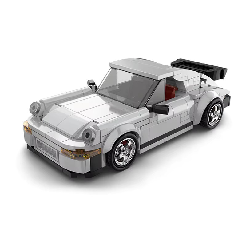 MOC Technische 930 Geschwindigkeit Racing Auto Turbo, Bausteine, 343 Teile - Bild 2