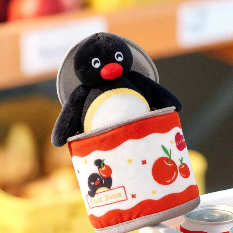 Youmai Pingu Hide & Seek Plüsch-Sammelfigur, Anhänger-Charm, Einzelfigur - Bild 4