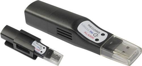 Dostmann Electronic Multi-Datenlogger LOG32TH Messgerät für Temperatur und Luftfeuchtigkeit in Schwarz - Bild 1