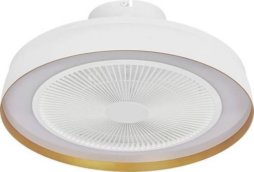 OSRAM HOMELIGHTING Compact 480 Deckenventilator in Weiß mit 49W und dimmbarer Funktion - Bild 1