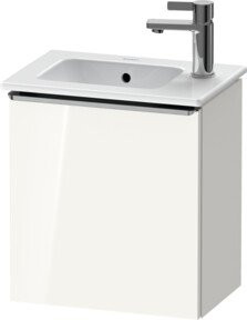 Duravit Waschtischunterschrank D-Neo in Weiß Hochglanz, B/T/H: 41 x 27,4 x 44 cm - Bild 1