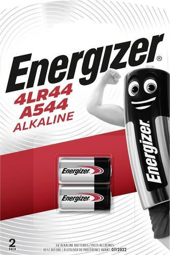 Energizer 4LR44/A544 Alkaline Spezial-Batterien, 6V, 178 mAh, 2er-Pack - Bild 1