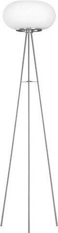 EGLO connect Stehleuchte OPTICA-C aus Stahl in Grau mit dimmbarer RGBW LED - Bild 1