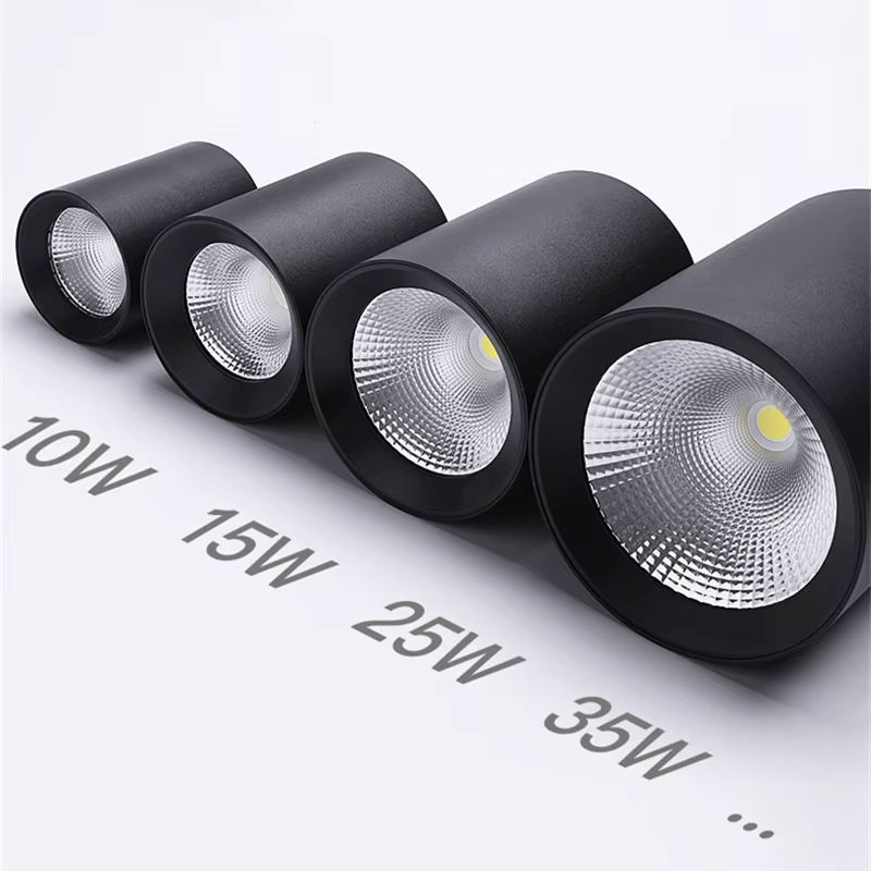 Khelse COB LED Decken-Downlights zur Oberflächenmontage, Anti-Glare Einbaustrahler für Indoor, Weiß - Bild 4