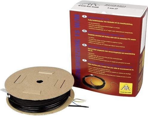 Arnold Rak 15-6113 Heizkabel 230V 1800W in Schwarz mit 120 m Länge - Bild 1