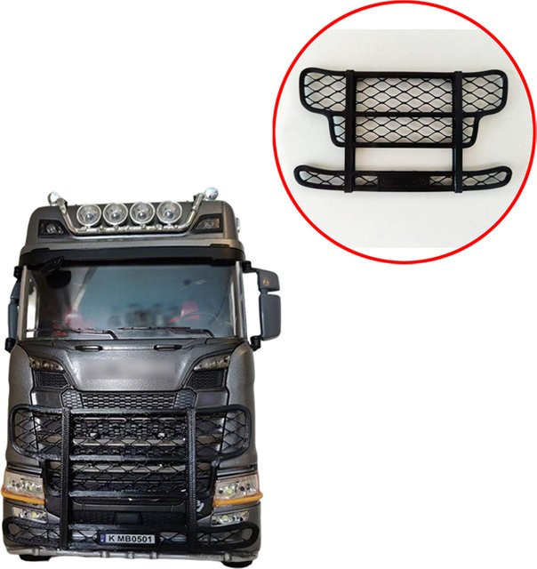 Huina Front Stoßstange/Bull Bar, Kunststoff, Schwarz, 1-teiliges Set - Bild 1