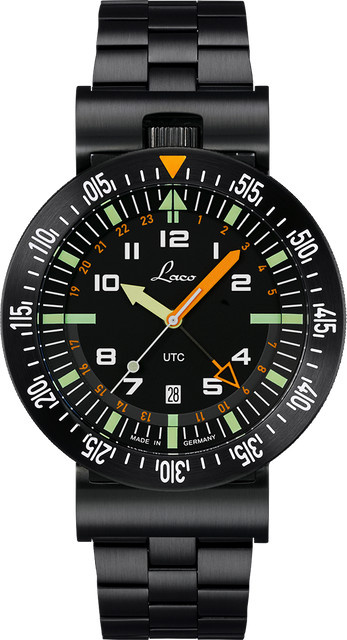 Squad Watches Atacama Analoguhr, Quarz, Edelstahl, Schwarz, 20 ATM - Bild 1
