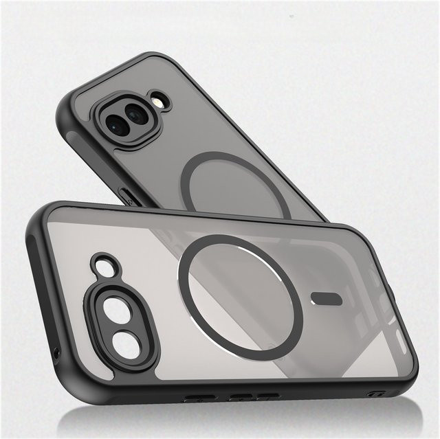Panbon Stoßfeste TPU-Schutzhülle für Google Pixel 10, 10A, 9 Pro XL, 9A und 10 Pro XL mit magnetischem kabellosem Laden in Schwarz - Bild 1
