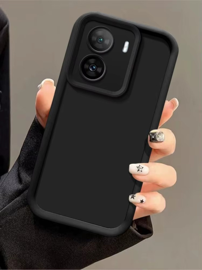 Xiaomi Schutzhülle für Redmi 13C 4G und POCO C65 in Schwarz mit Kamera- und Anti-Drop-Schutz, mattes Softcover - Bild 4