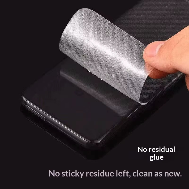 5er Set MANLIFU Carbon Faser Schutzfolie Transparent für vivo X300 Pro, vivo X300 und x300 mini mit matter Oberfläche zur Vollabdeckung der Rückseite - Bild 3