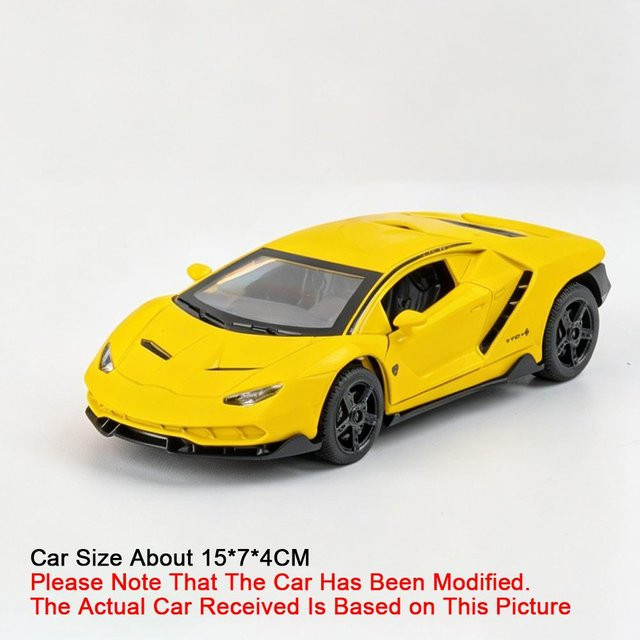 Linyi toy car Svj63 Lp770 Automodell, Sportwagen, Skala 1:32, Rückzieher, ab 14 Jahren - Bild 1