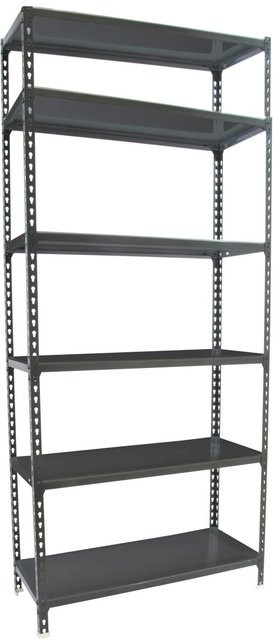 PROREGAL Schwerlastregal Giant Metal Shark in Anthrazit, H x B x T: 250 x 90 x 30 cm, Fachlast 180 kg - Bild 1