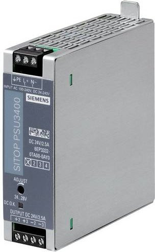Siemens Hutschienen-Netzteil 6AG13320TA007AY0 in Grau - Bild 1