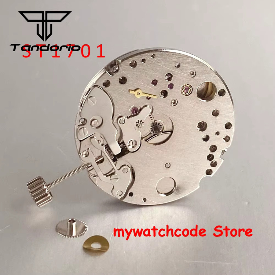 Corgeut Uhr Teile, Mechanisch, Automatisch, Edelstahl, Silber, Unisex - Bild 2