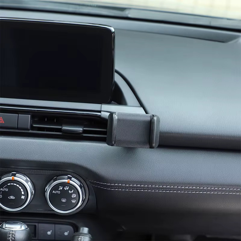 Cheya Handyhalterung für Mazda MX-5 ND (2016-2024) zur Befestigung am zentralen Luftauslass rechts, Schwarz - Bild 4