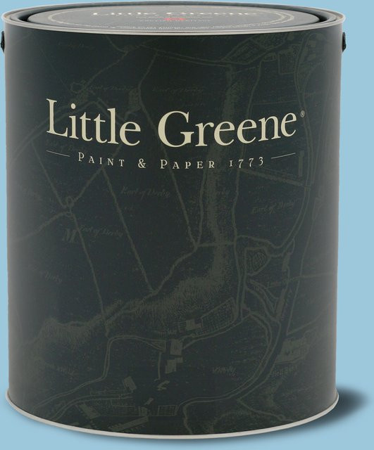 Little Greene Intelligent Matt Emulsion Archive Colour Regency Blue 253 Wasserbasierte Wandfarbe 5 l - Bild 1