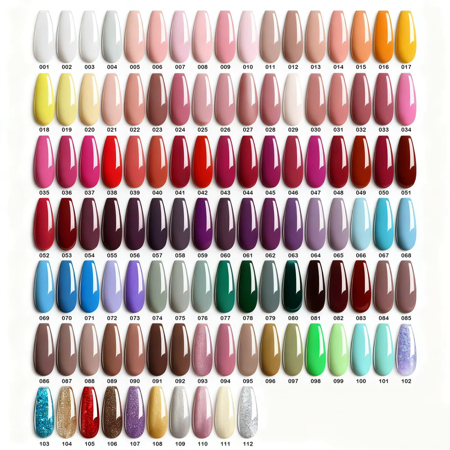 Misscheering Gel-Nagellack, 001, Glänzend, 7,5 ml - Bild 6