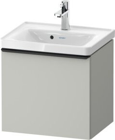 Duravit Waschtischunterschrank D-Neo in Schwarz und Grau, B/T/H: 48,4 x 37,2 x 44 cm - Bild 1