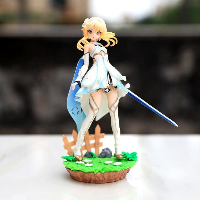 Genshin Impact Anime Figuren Reisende Lumine Aether Barbara, Actionfigur, ab 14 Jahren - Bild 1