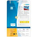 HERMA Special Folienetiketten weiß, permanent selbstklebend, wetterfest und bedruckbar für Laser, Breite: 66 mm, Höhe: 33,8 mm - Bild 3